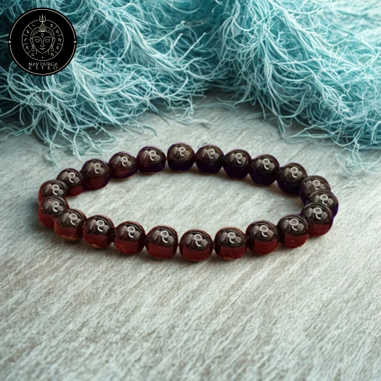 Red Garnet Bracelet - For Business Success
